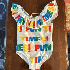 Hugo Loves Tiki Bathing Suit